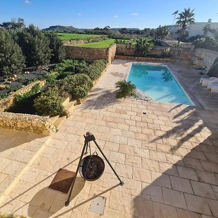 Farmhouse Villa With Large Pool And Garden In Gozo Gharb  Exterior photo